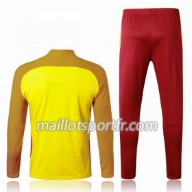 FC Barcelone Ensemble Sweat d'entrainement 2017/2018 Jaune Orange